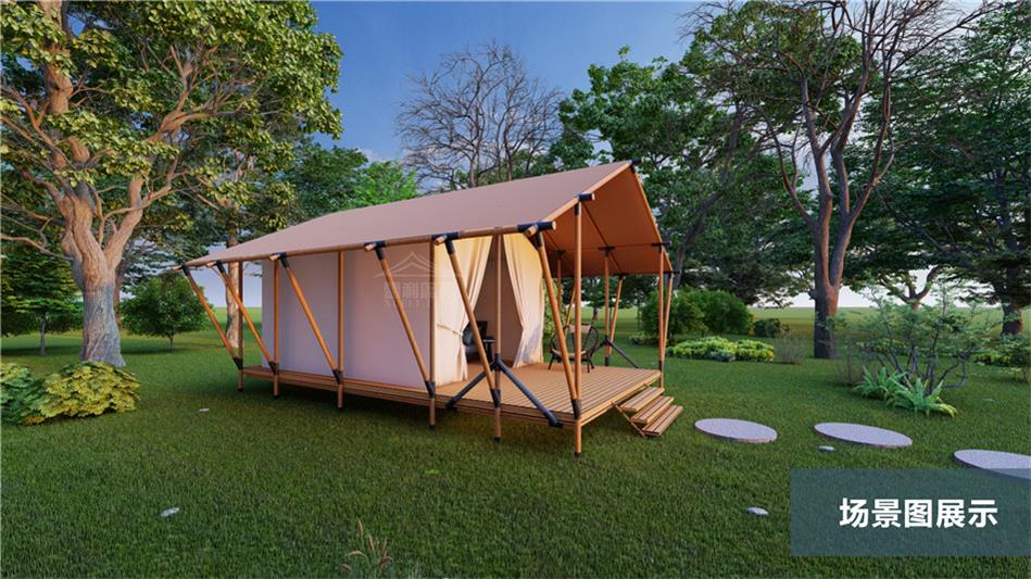 四季皆宜的户外宫殿｜恒温系统+手工羊毛地毯，定义聊城奢华野营新标准
